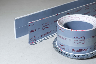 Tôle d'étanchéité Fradiflex<sup>®</sup> pour béton coulé en place