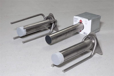 Goujon Egcopal SPH pour isolation des bruits d'impact (éléments préfabriqués)