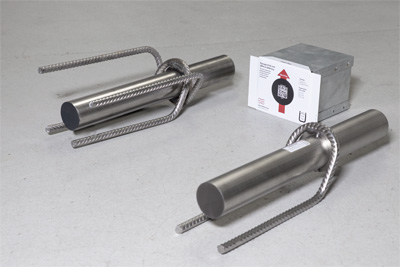 Goujon Egcopal SPH pour isolation des bruits d'impact (béton coulé en place)