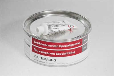 Mastice speciale bicomponente incl. indurente