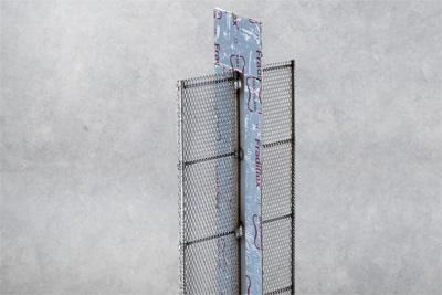 Stremaform<sup>®</sup> stortonderbreking voor voegen in wanden met gecoate metalen waterstop