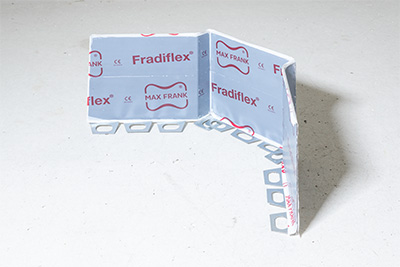 Fradiflex® Premium metalen waterstop hoek